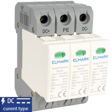 Αντικεραυνικό 3P 20kA 1000V Type 1+2 DC Φωτοβολταϊκά 64310